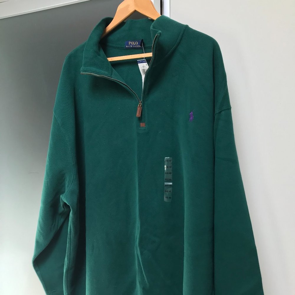 NewWT Polo Ralph Lauren cotton sweater, size 4XB for FATHER !!